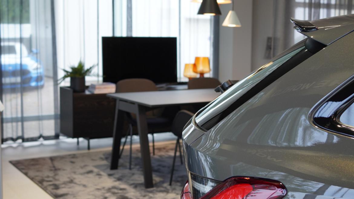 Espace de vente du nouveau showroom BMW Bortolin
