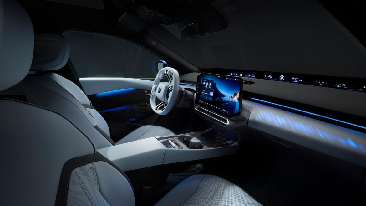 Intérieur de la nouvelle BMW i3 avec BMW Panoramic iDrive